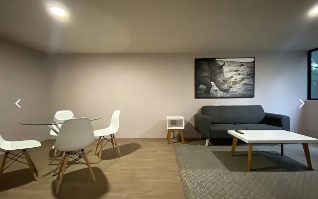 Roma Norte 2BR - Parking, Sleeps 6 -great Wifi