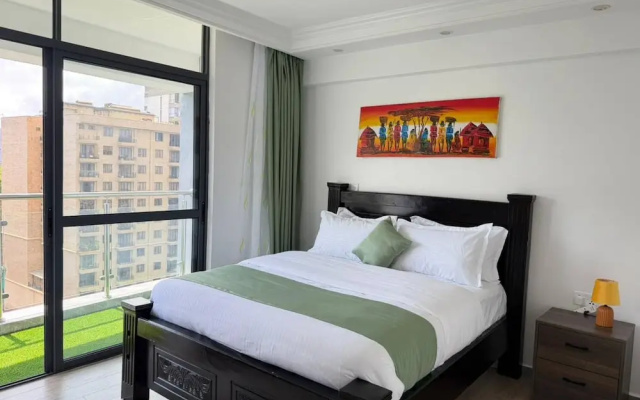 Charming 2-bedroom Apartment in Riverside Drive, Nairobi