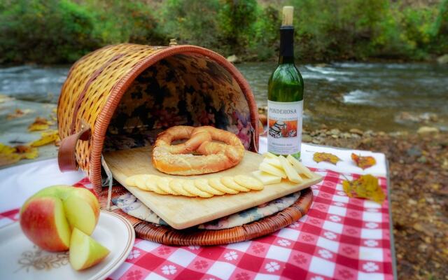 Bear Creek Lodge and Cabins in Helen Ga - Pet Friendly, River on Property, Walking Distance to downtown Helen