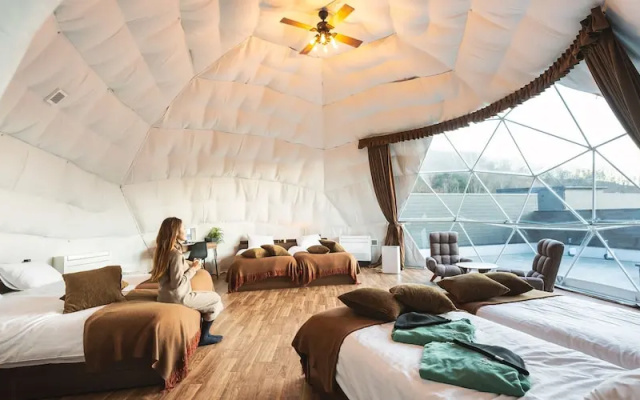 Panoramic Mt. Fuji Views from All Rooms – VISION GLAMPING Resort & Spa YAMANAKAKO