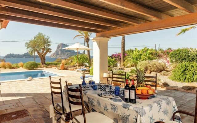 Stylish modern villa with gorgeous view over Es Vedra