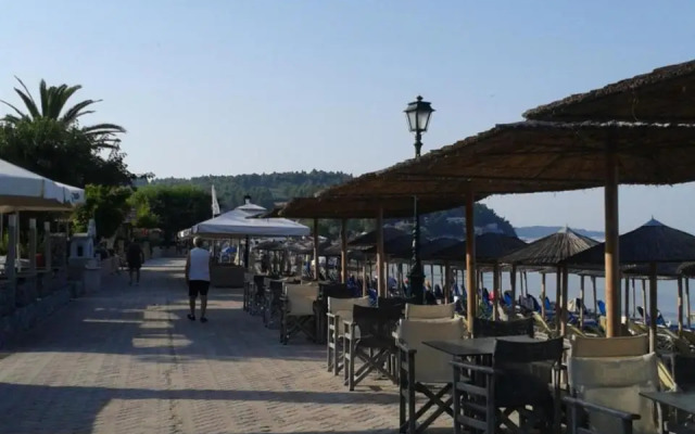 Siviri, the beautiful sunset