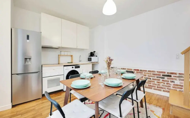 Modern House With AC -3br-6p- Asnieres-sur-seine