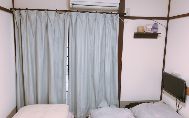 객실 2개 코티지 발코니 사진 2