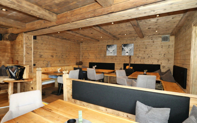 unique Hirschbichl Alm in the middle of the Zillertal mountains