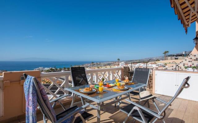 109 INCREDIBLE VIEW! Romantic! HEATED POOL Costa Adeje