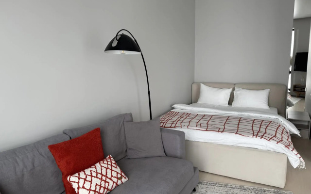 Дизайнерская квартира на 56 этаже