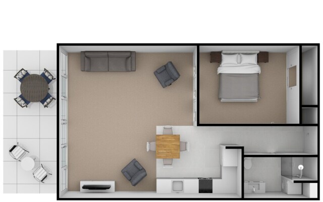 QV Water Front Stylish Apt w Aircon1048