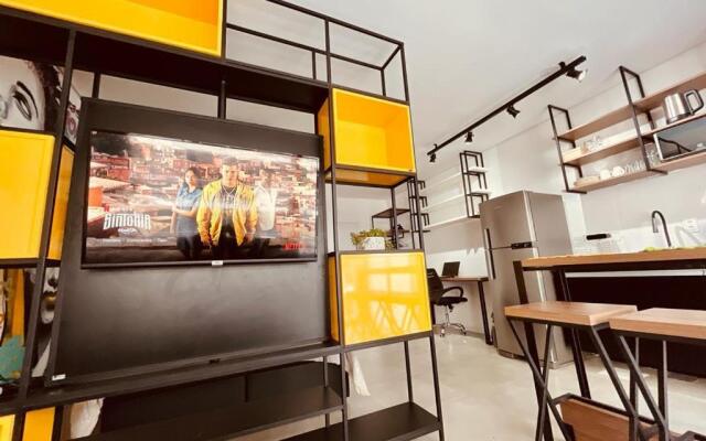 Flat Libertad, 404 A, com vaga de garagem