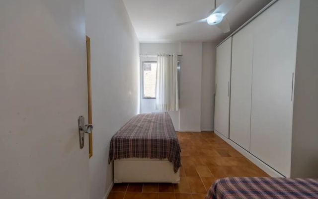 Apartamento Para 6 Pessoas a 600m da Praia