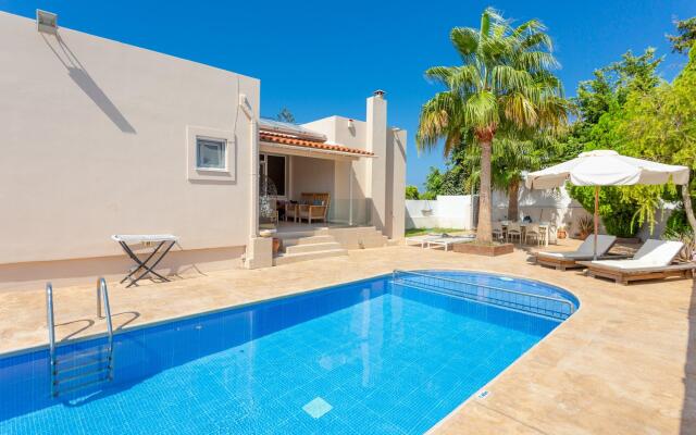 Villa Thetis Large Private Pool Walk to Beach Sea Views A C Wifi Car Not Required Eco-friendl - 2302