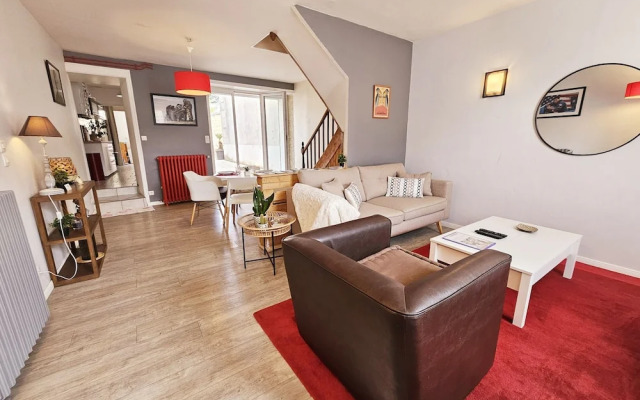 Maison de Ville Confortable Avec Cour Intérieure