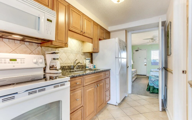 Beach-front Condo with Private Balcony