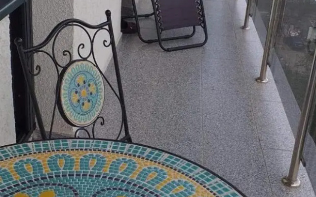 The blue Norwegian house