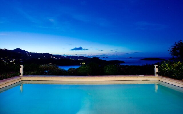 Villa with 3 Bedrooms in St Barthelemy, with Wonderful Sea View, Private Pool, Furnished Garden - 800 M From the Beach