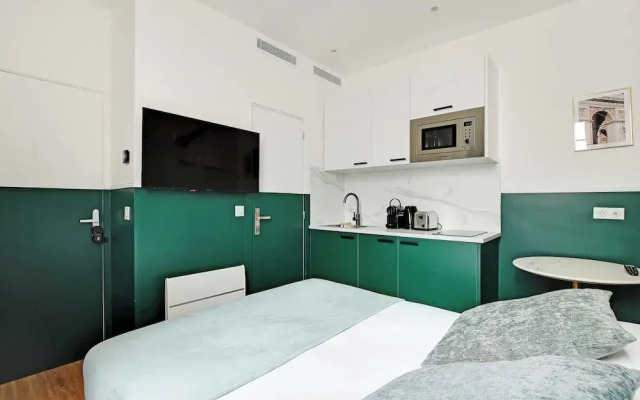 Beautiful Studio for 2P With A/C - Near Montmartre
