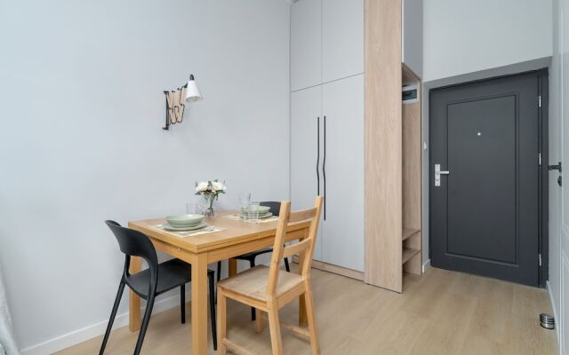 Stylish Grey Studio in Poznan by Renters