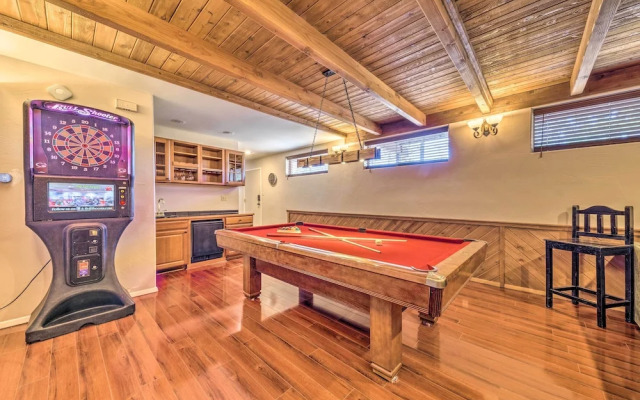 Hot Tub, Game Room & Sauna: Ruidoso Hideaway!