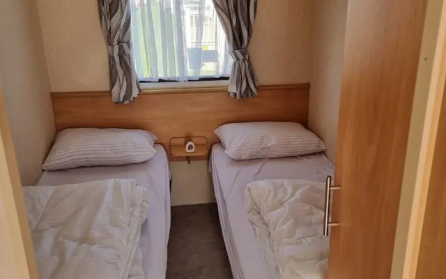 Lovely Caravan at Ingoldmells Just Behind Sealands