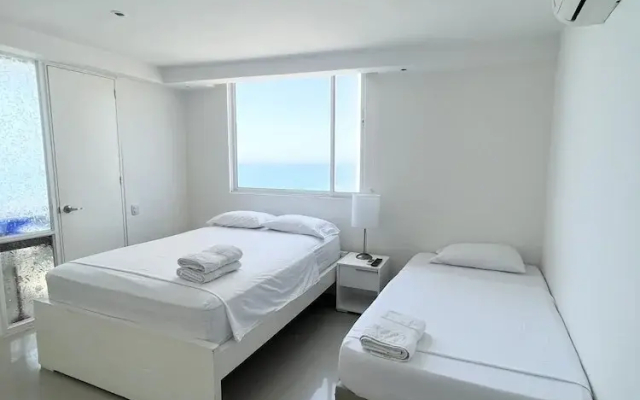 Apartment In Cartagena In Front Of The Sea 2 Bedrooms With Air Conditioning - Apartment in Cartagena - Photo 3