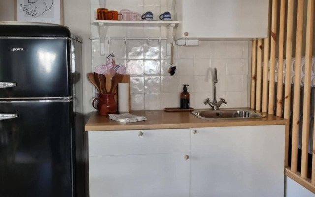 Hurmaava ullakkoasunto Vanhan Rauman laidalla