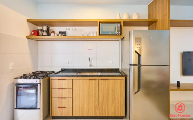 Bh33: Apto Perto De 4 Praias Com Ar E Piscina!