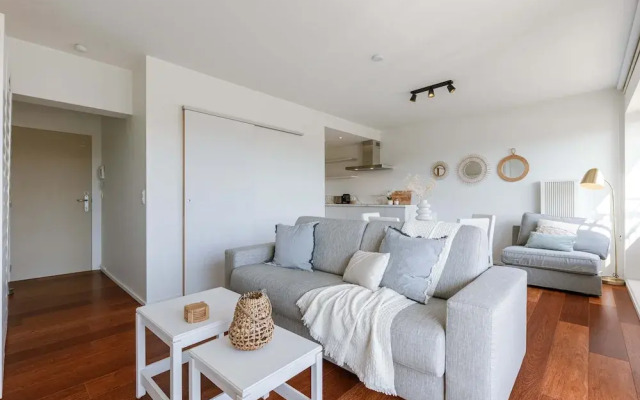 Bright Studio Just Steps From the Beach