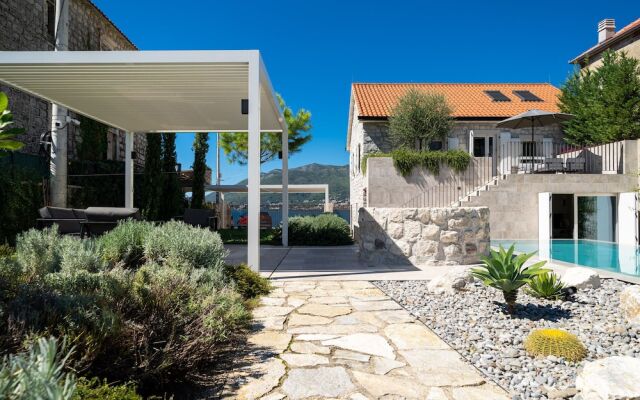 Villa Lastva is a Five Star Seafront Luxury Villa With Privite Pool