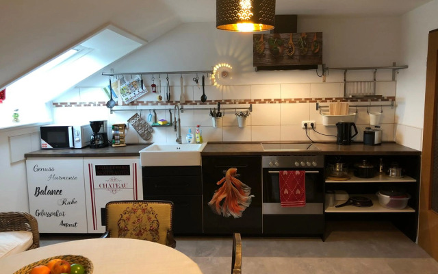 Gemütlich wohnen in Messenähe, Feenzian