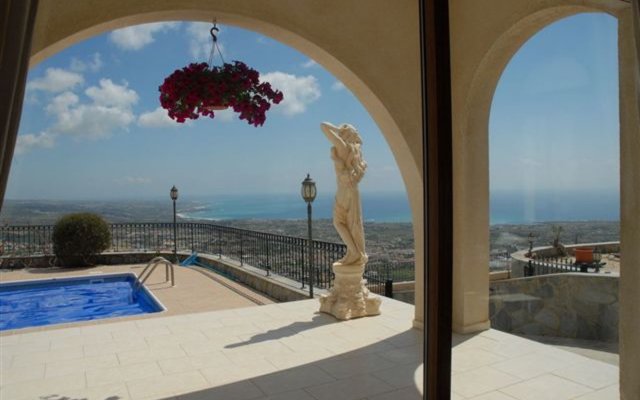 Villa With 3 Bedrooms in Peyia, With Wonderful sea View, Private Pool,
