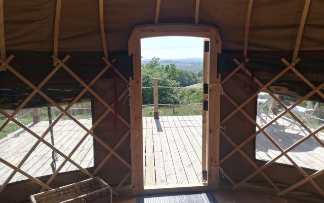Meadow View Yurt Just Outside Looe