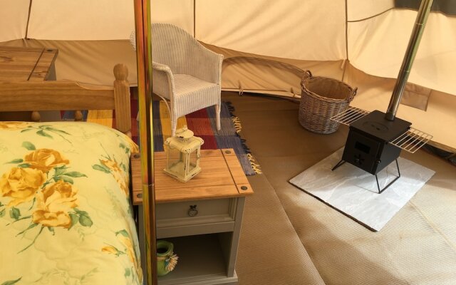 Glamping at The Homestead - Ensuite Bell Tent