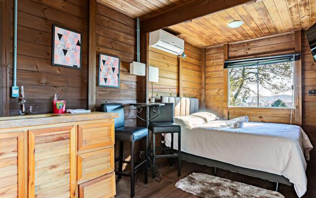 Chalé Rústico Vista Panorâmica para o Mar MAV002