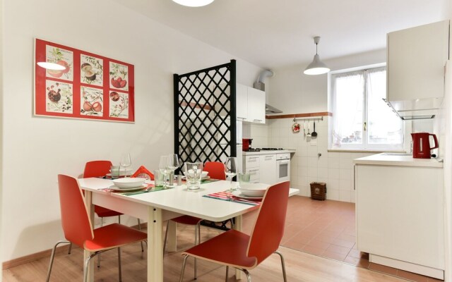 Red & White Vatican Apartment