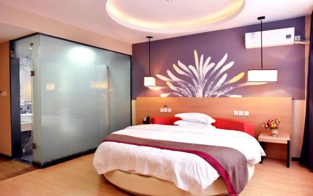 Thank Inn Plus Hotel Jiangxi Ganzhou Chongyi County Donald Duck Shop – Guest Rooms – Ganzhou