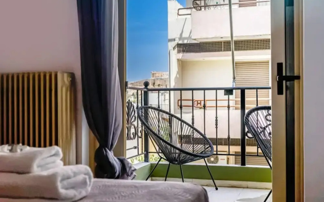 Sunny 3bd Cozy Flat Spectacular Acropolis View