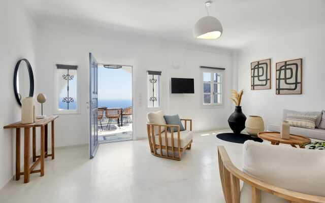 Blue White Villa