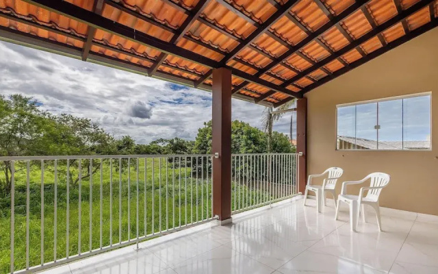 Casa 2Q c\/ churrasq. próx da praia JCA0001