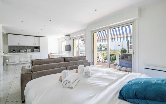 Modern and Cosy Studio- AC- 4P- Cannes