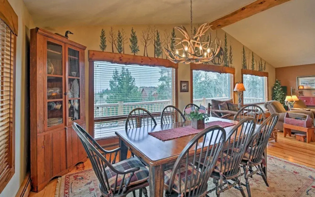 2 Mi to Skiing: Mtn-view Home w/ Deck in Granby!