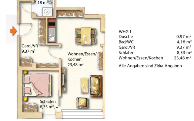 Wolfgangthal Apartments in Bad Ischl City Center am TRAUNKAi