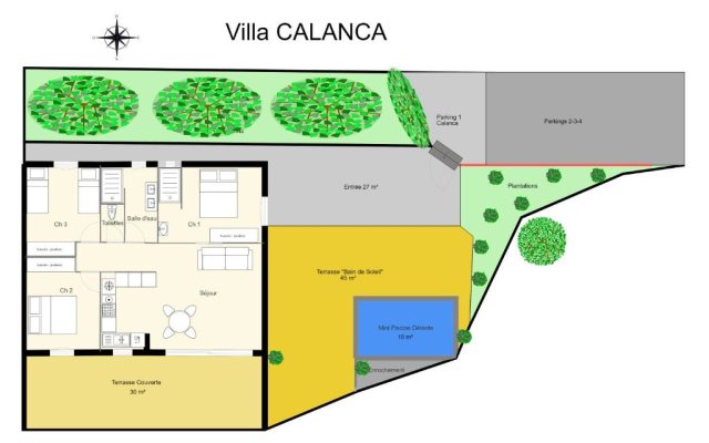 Villa Calanca Domaine La Raggia
