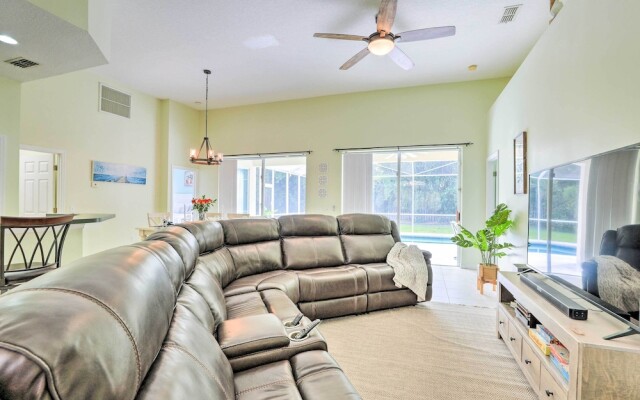 Home w/ Game Room + Lanai: 9 Mi to Disney!