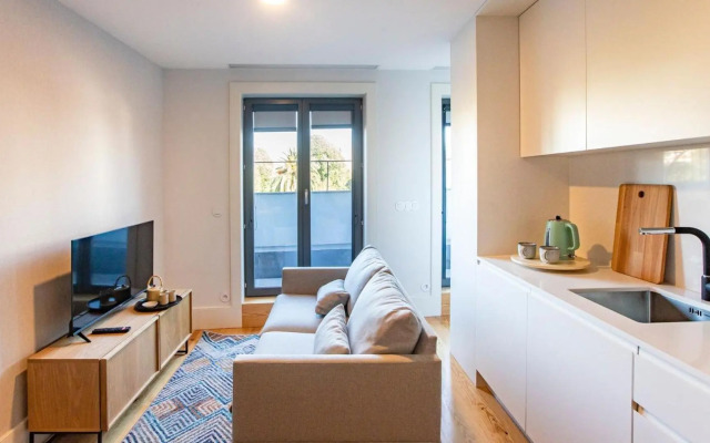 Stylish Studio w/ AC & Balcony by LovelyStay