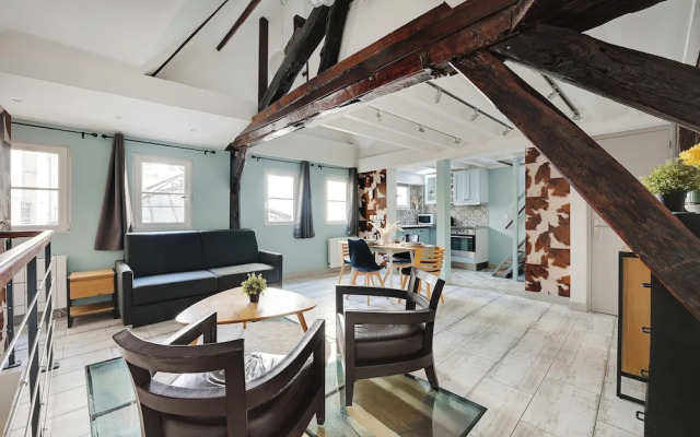 Authentic Apartment - 1br/6p - Arts et Metiers