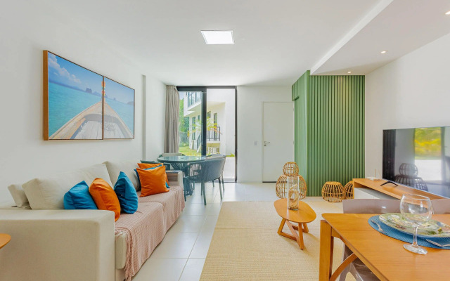 IT18 Maravilhoso Apt 3/4 - Pé na Areia