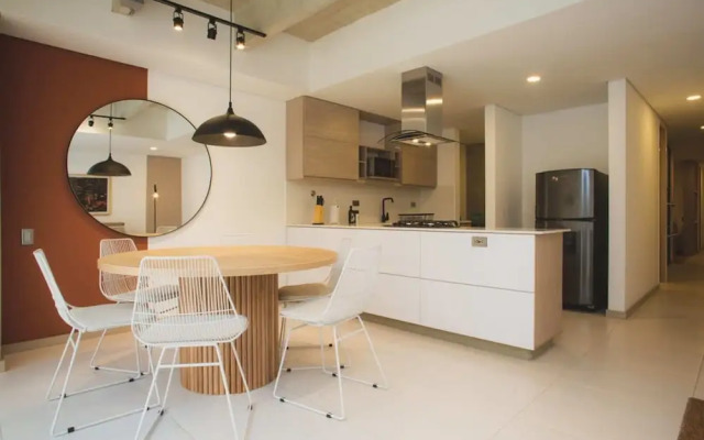 w Beautiful 3BR w Terrace n AC in Laureles