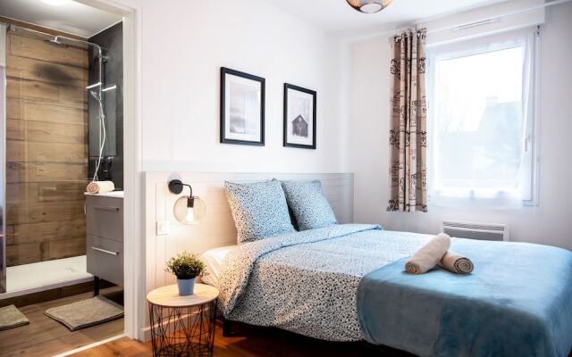 Chic & Cosy Appartement avec Terrasse, Parking Privatif