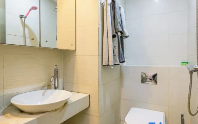 Beibu Gulf No.1 Capricorn E-sports Themed Scenic Apartment – Bathroom – Beihai