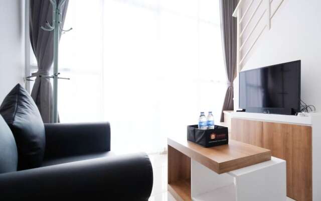 Comfy Studio Loft Connected To Mall At Icon Gresik Apartment